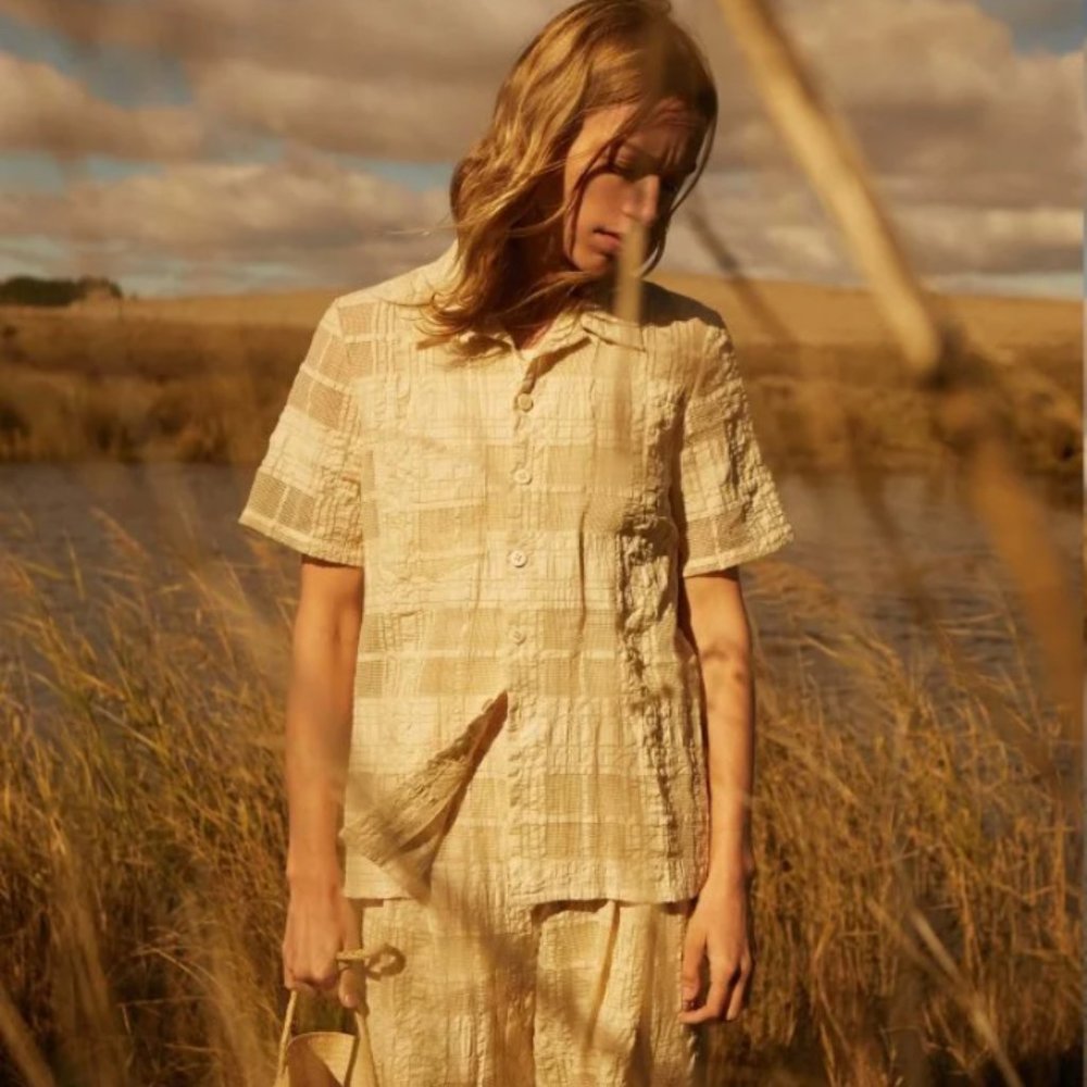 Lace Lani Shirt and Lupin Pants